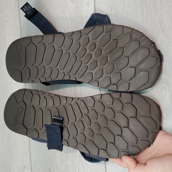 Chaco Mens Outdoor Hiking Ankle Strappy Sandals Flats shoes sz 9 - Picture 10 of 11